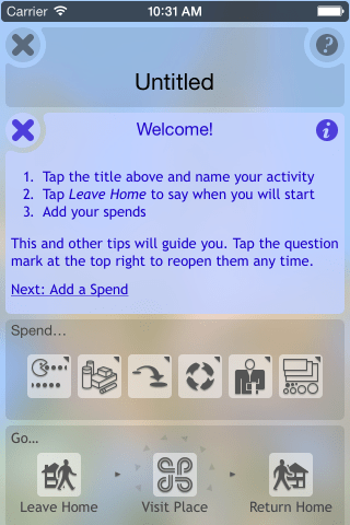 Spendigo-new-activity